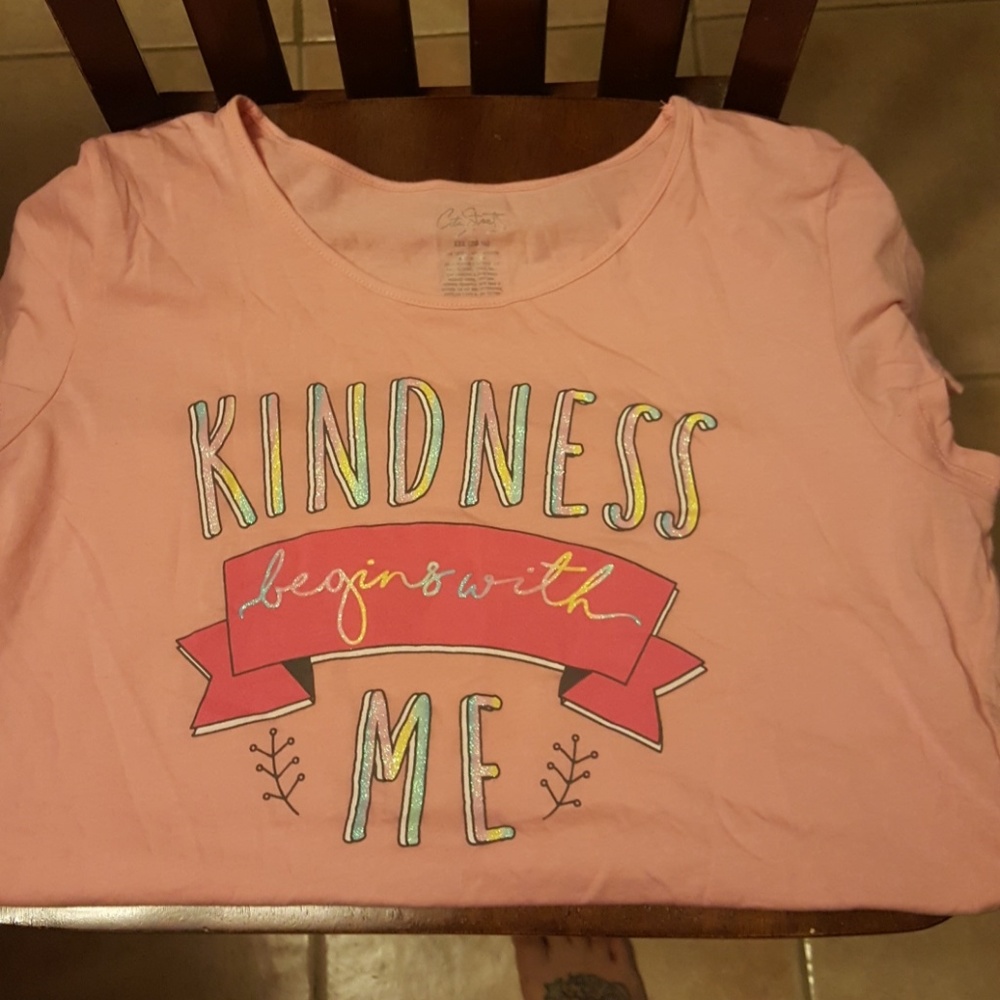 Girls plus size shirt